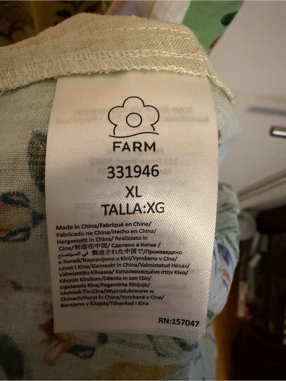 FARM Rio Pastel delicate Floral Stripes Maxi Dress - Picture 6 of 9